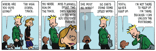 Frazz on Friday August 31, 2007 Comic Strip