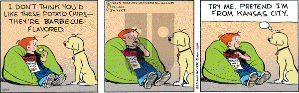 Red and Rover on Monday April 27, 2015 Comic Strip