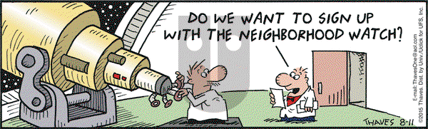 Frank and Ernest - Tuesday August 11, 2015 Comic Strip