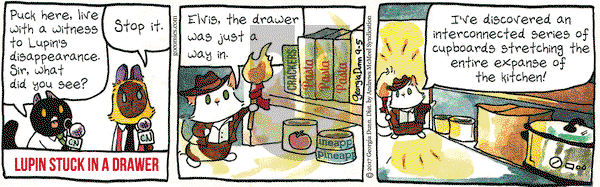 Breaking Cat News on Tuesday September 5, 2017 Comic Strip