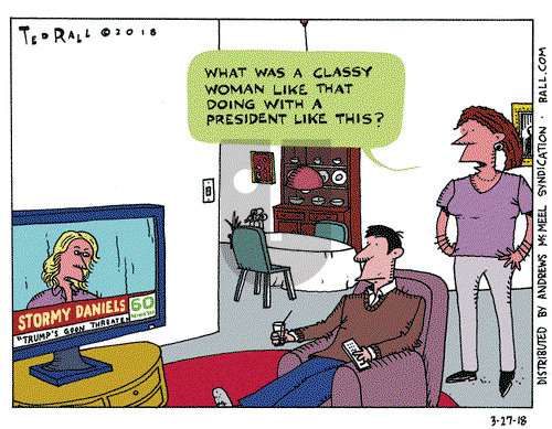 Ted Rall on Tuesday March 27, 2018 Comic Strip