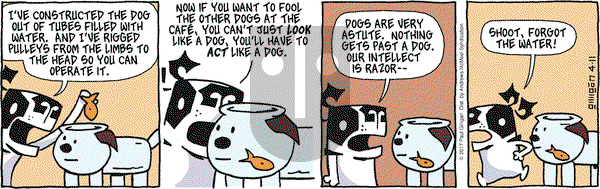 Pooch Cafe on Tuesday April 11, 2017 Comic Strip