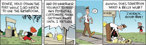 Red and Rover on Wednesday July 16, 2014 Comic Strip