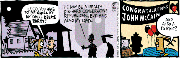 La Cucaracha on Monday October 6, 2008 Comic Strip
