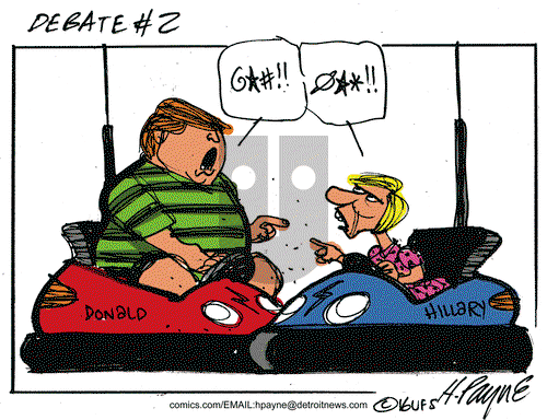 Henry Payne on Tuesday October 11, 2016 Comic Strip