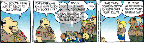 The Buckets on Wednesday July 31, 2019 Comic Strip
