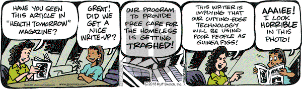 JumpStart on Friday September 14, 2018 Comic Strip