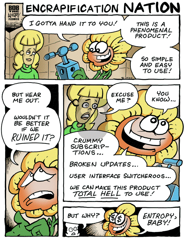 Bob the Angry Flower on Monday September 1, 2025 Comic Strip