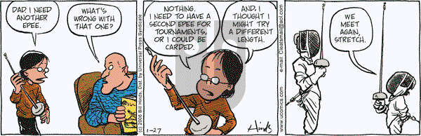 Cleats on Friday January 27, 2006 Comic Strip