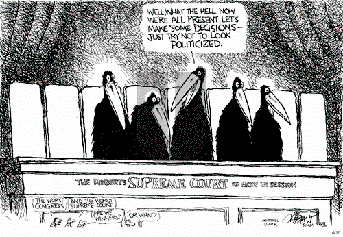 Pat Oliphant on Tuesday April 10, 2012 Comic Strip