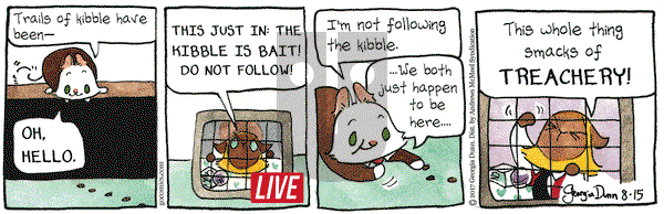 Breaking Cat News on Tuesday August 15, 2017 Comic Strip