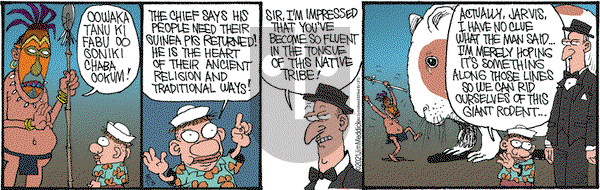 Monty on Saturday March 13, 2021 Comic Strip