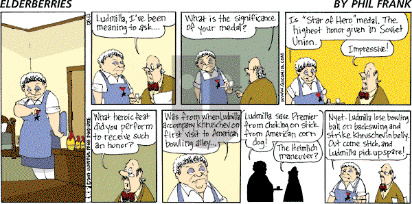 The Elderberries on Sunday December 23, 2007 Comic Strip