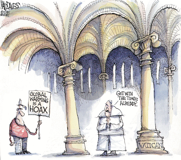 Matt Davies - Thursday April 30, 2015 Comic Strip