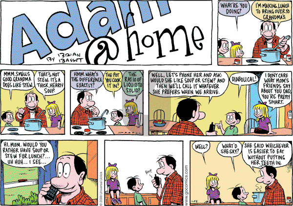 Adam@Home on Sunday November 15, 2009 Comic Strip