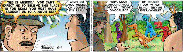Alley Oop on Friday September 1, 2017 Comic Strip