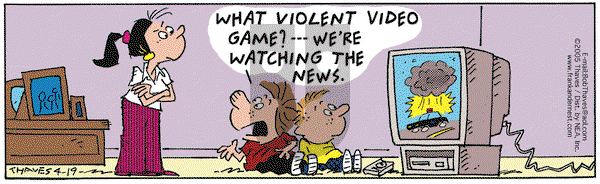 Frank and Ernest on Tuesday April 19, 2005 Comic Strip