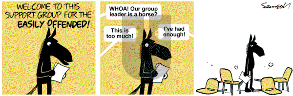 Dark Side of the Horse on Tuesday March 19, 2019 Comic Strip