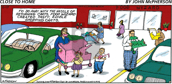 Close to Home on Sunday February 17, 2008 Comic Strip