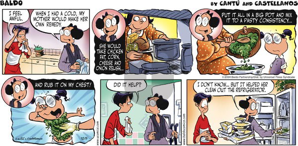 Baldo on Sunday December 5, 2004 Comic Strip