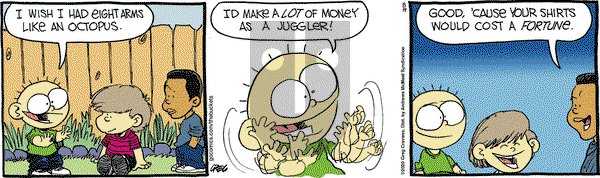 The Buckets on Wednesday August 19, 2020 Comic Strip