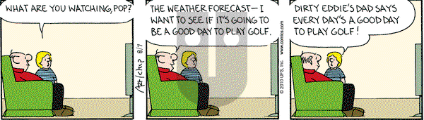 The Born Loser on Saturday August 7, 2010 Comic Strip