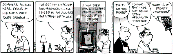 Barkeater Lake on Tuesday February 28, 2012 Comic Strip