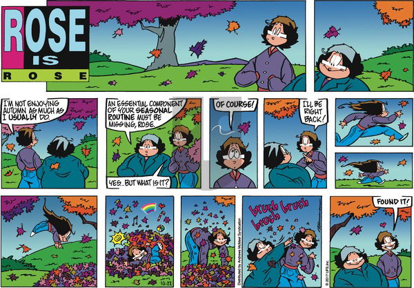 Rose is Rose on Sunday October 22, 2017 Comic Strip