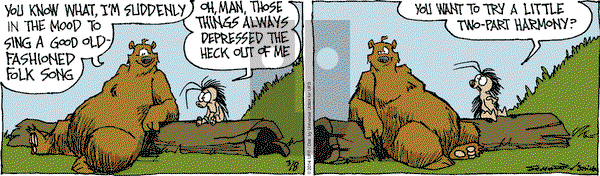 The Grizzwells on Saturday March 8, 2014 Comic Strip