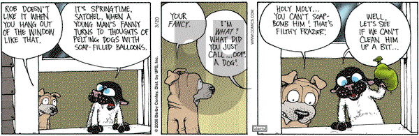 Get Fuzzy on Monday March 20, 2006 Comic Strip