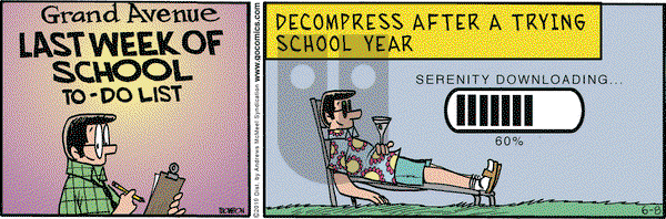 Grand Avenue on Saturday June 8, 2019 Comic Strip