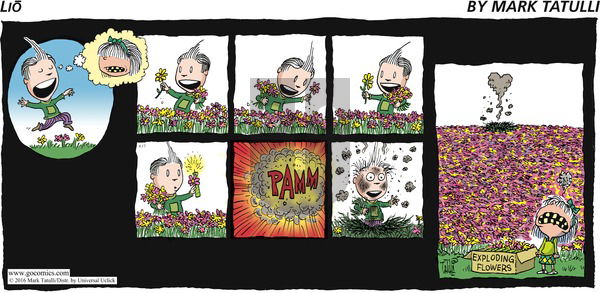 Lio on Sunday April 17, 2016 Comic Strip