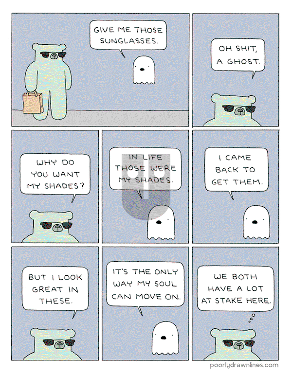 Poorly Drawn Lines on Friday November 1, 2019 Comic Strip
