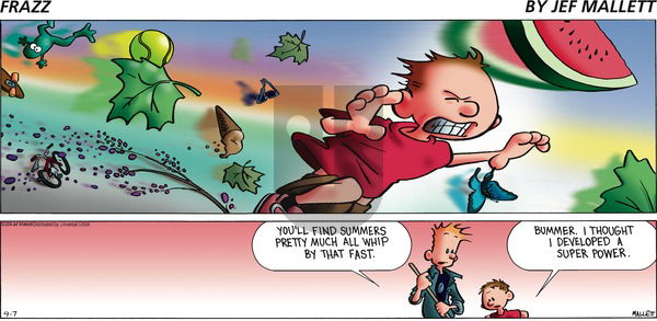 Frazz - Sunday September 7, 2014 Comic Strip
