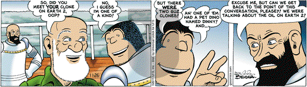 Alley Oop on Saturday November 26, 2011 Comic Strip