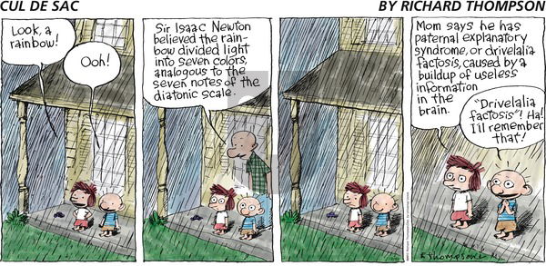 Cul de Sac on Sunday July 19, 2015 Comic Strip