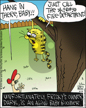 The Flying McCoys on Wednesday April 18, 2018 Comic Strip