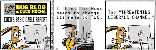 La Cucaracha on Tuesday January 25, 2011 Comic Strip