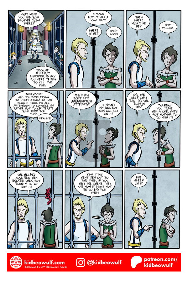 Kid Beowulf on Thursday December 5, 2024 Comic Strip