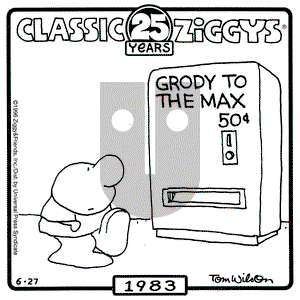 Ziggy on Thursday June 27, 1996 Comic Strip