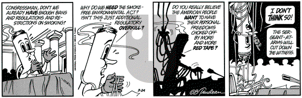 Doonesbury on Thursday March 24, 1994 Comic Strip