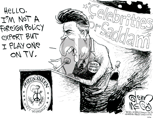 Glenn McCoy on Monday February 24, 2003 Comic Strip