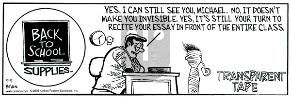 Grand Avenue on Saturday September 9, 2006 Comic Strip