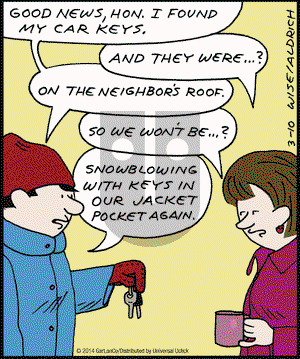 Real Life Adventures on Monday March 10, 2014 Comic Strip