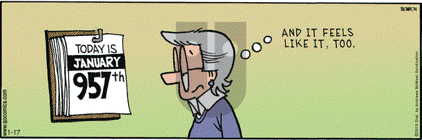 Grand Avenue on Thursday January 17, 2019 Comic Strip