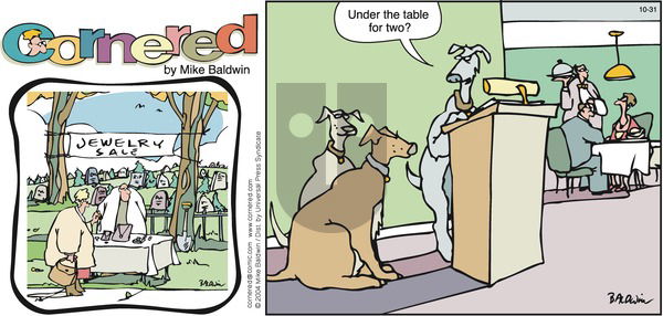 Cornered on Sunday October 31, 2004 Comic Strip