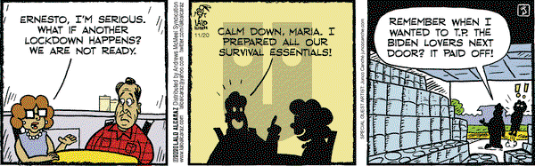La Cucaracha on Friday November 20, 2020 Comic Strip