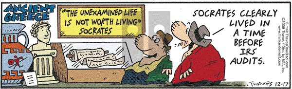 Frank and Ernest on Wednesday December 17, 2008 Comic Strip