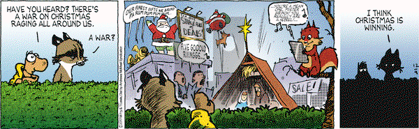 Over the Hedge on Saturday December 9, 2017 Comic Strip