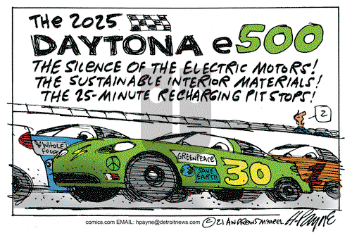 Henry Payne on Saturday February 13, 2021 Comic Strip
